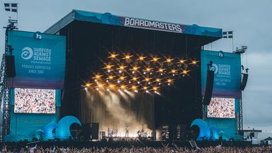 The festival was held in Newquay from 11-15 August Pic: Darina Stoda/Boardmasters
